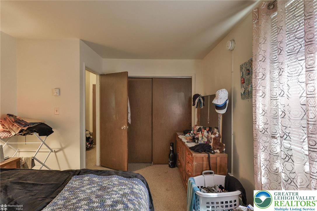 802 West Berwick Street Easton, PA 18042 - Photo 24 of 54 a bedroom with bed and a potted plant