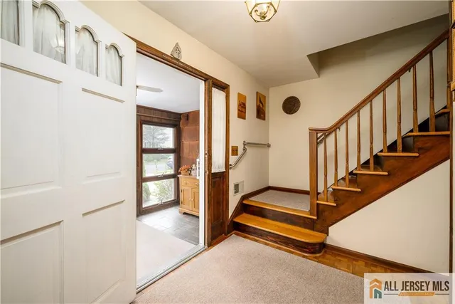 a view of an entryway