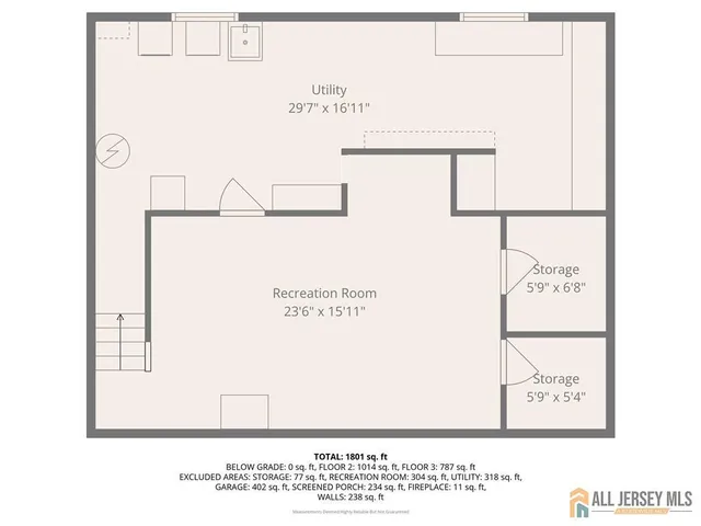 $689,000 | 12 West Clark Place, Colonia, NJ 07067