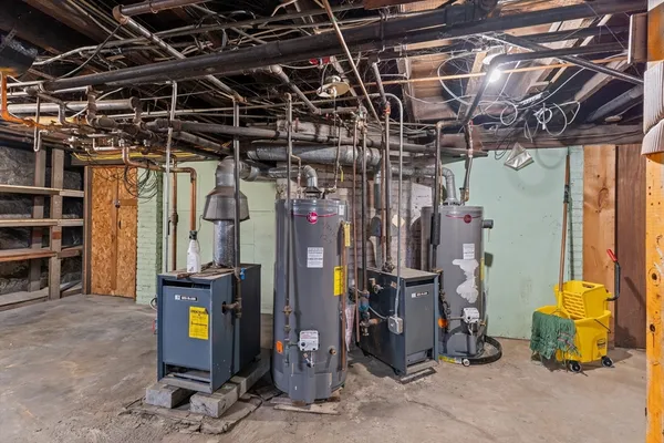 a view of storage and utility room