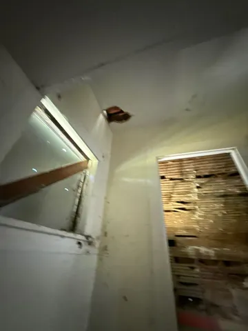 a view of water heater room