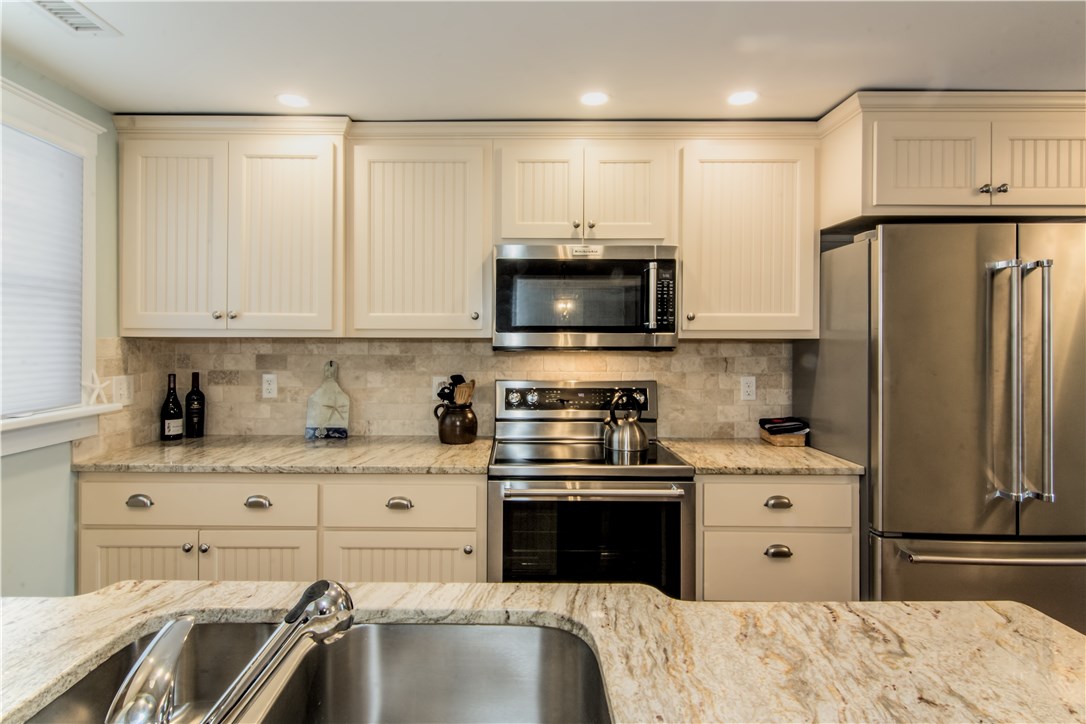 210 South Pier Road Narragansett, RI 02882 - Photo 9 of 30 Kitchen with granite and stainless steel
