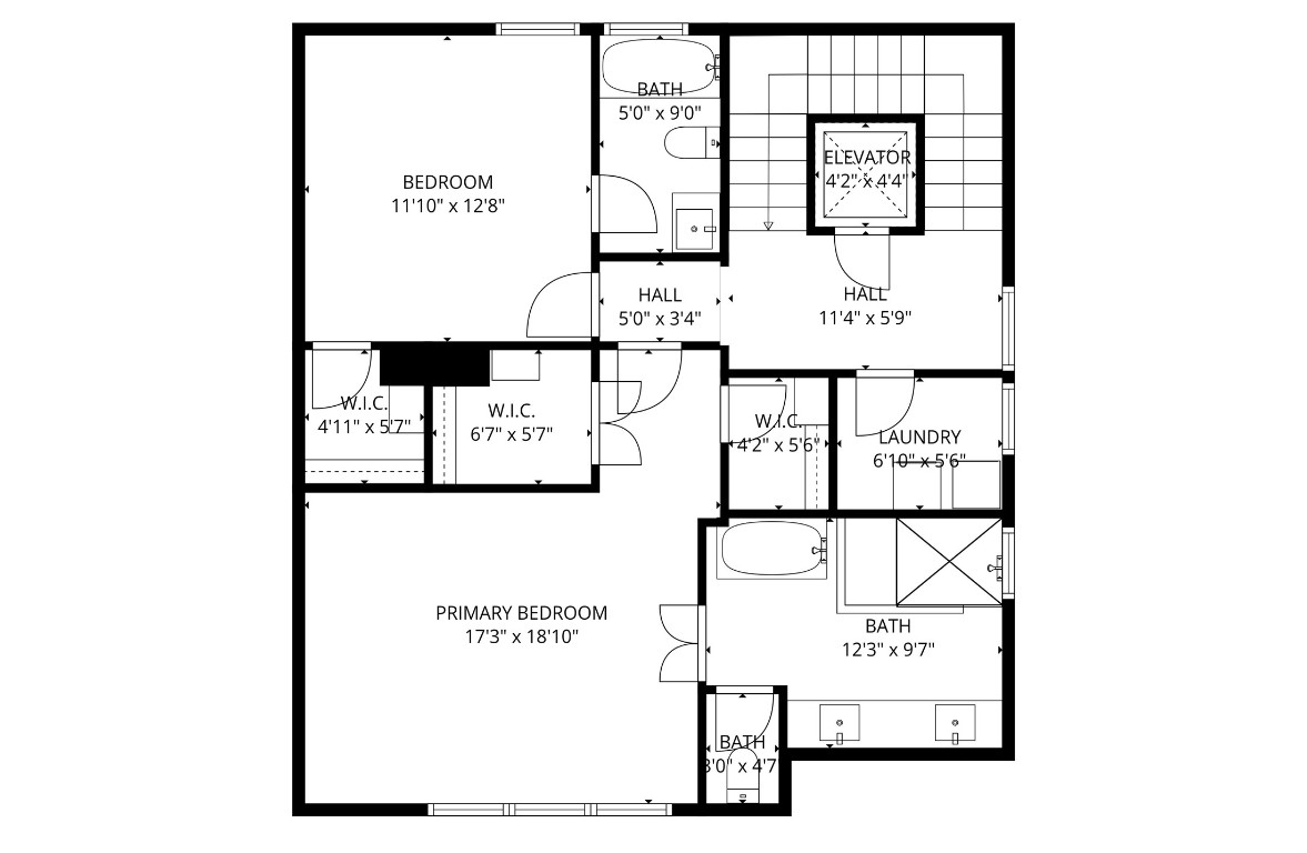 1618 Ojeman Road, Unit A Houston, TX 77055 - Photo 31 of 39 Third Floor