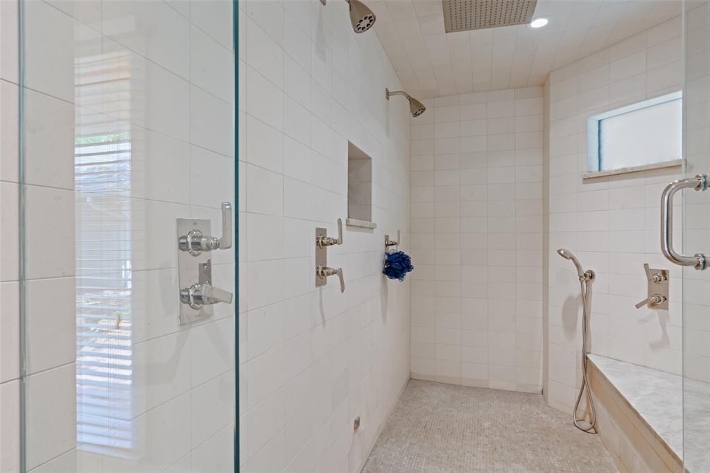 6117 Merrymount Road Westover Hills, TX 76107 - Photo 24 of 39 Full bath with a tile shower