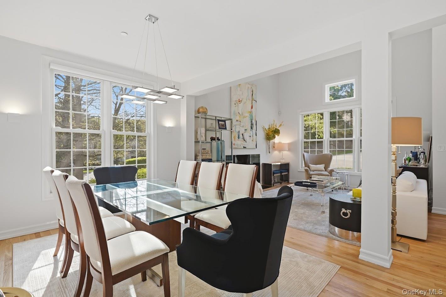 72 Burr Farms Road Mount Kisco, NY 10549 - Photo 3 of 28 a dining room with furniture and wooden floor