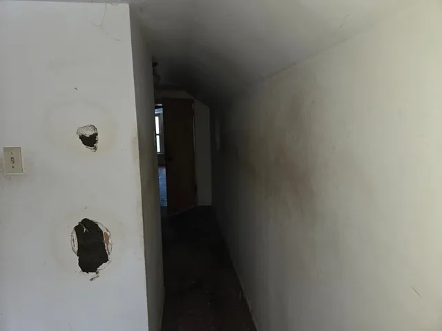 a view of water heater room