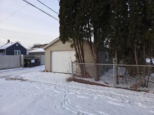 front view of a house with a dry yard