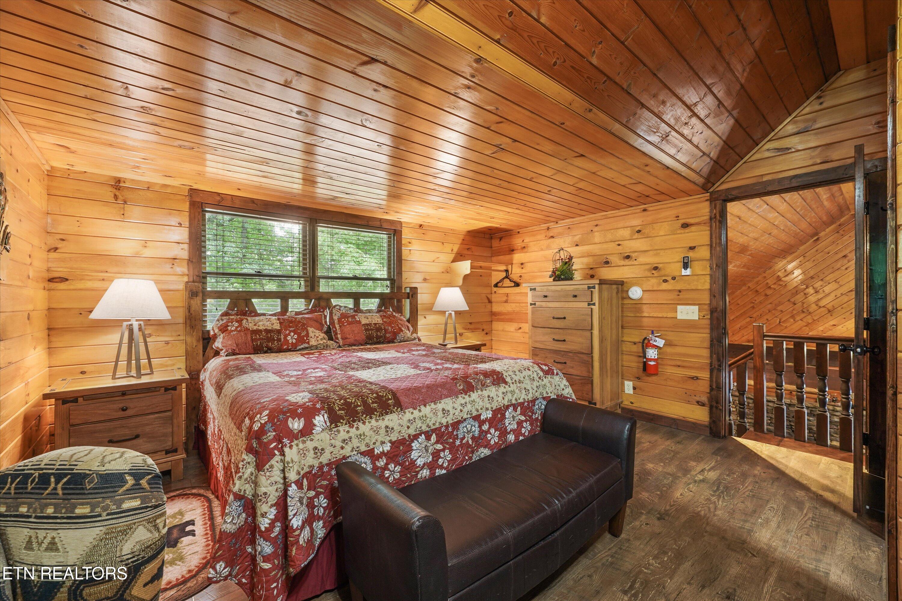 2308 Hidden Mountain Road Sevierville, TN 37876 - Photo 30 of 53 Loft Bedroom 3