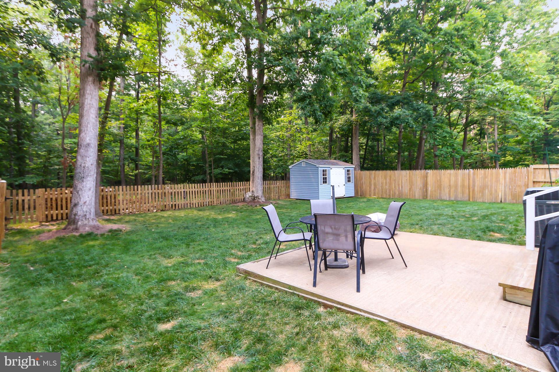 8285 Deep Valley Court Springfield, VA 22153 - Photo 34 of 39 Large, level yard
