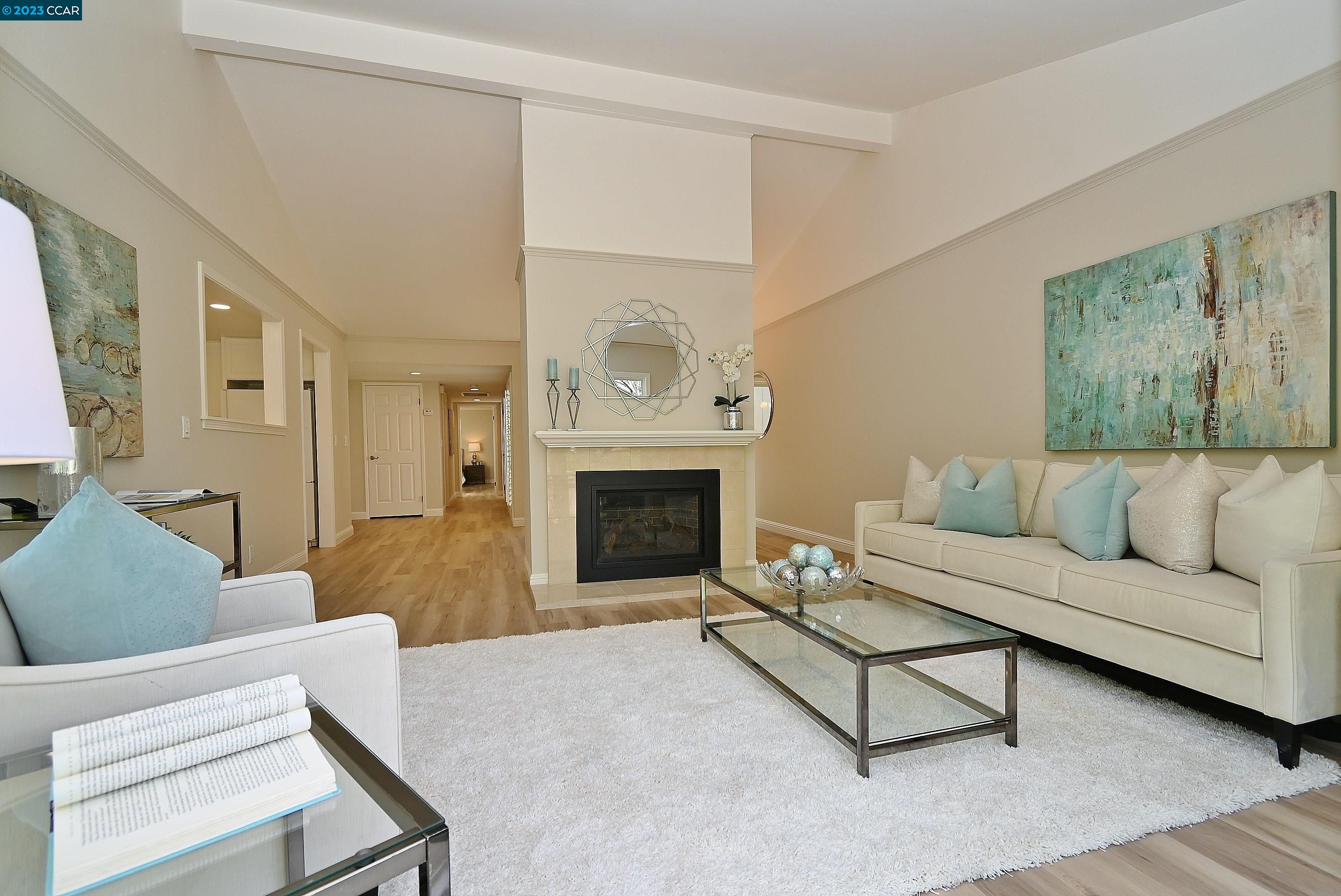 1930 St George Road Danville, CA 94526 - Photo 1 of 1 a living room with furniture and a fireplace