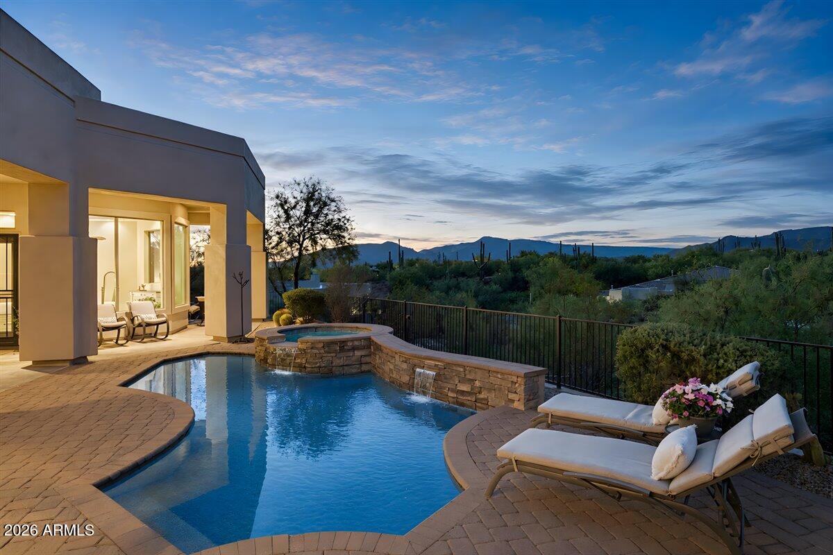 6880 East Stevens Road Cave Creek, AZ 85331 - Photo 32 of 39 Serene evenings!