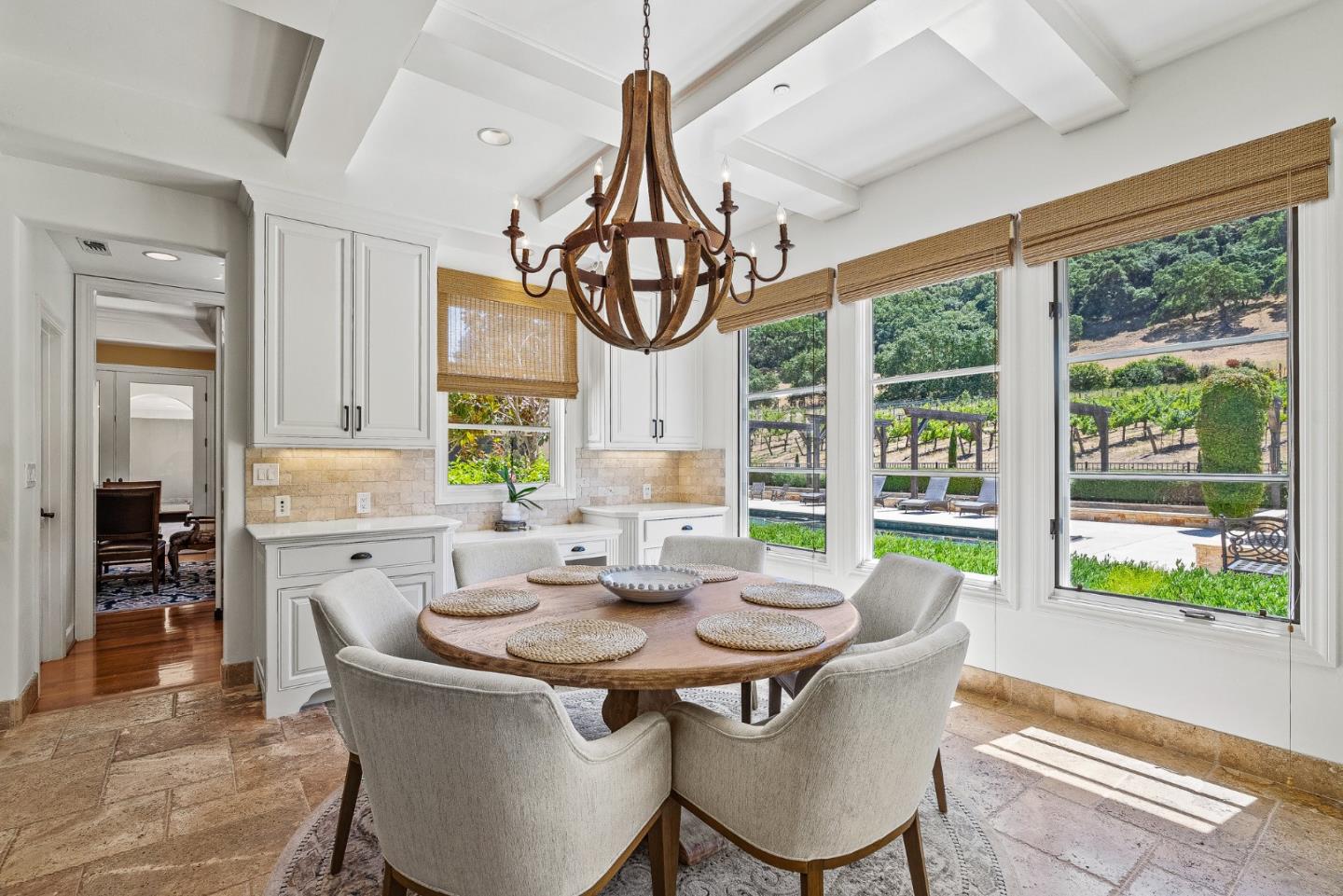 1405 Lakeview Court San Martin, CA 95046 - Photo 15 of 83 a view of a dining room with furniture window and outside view