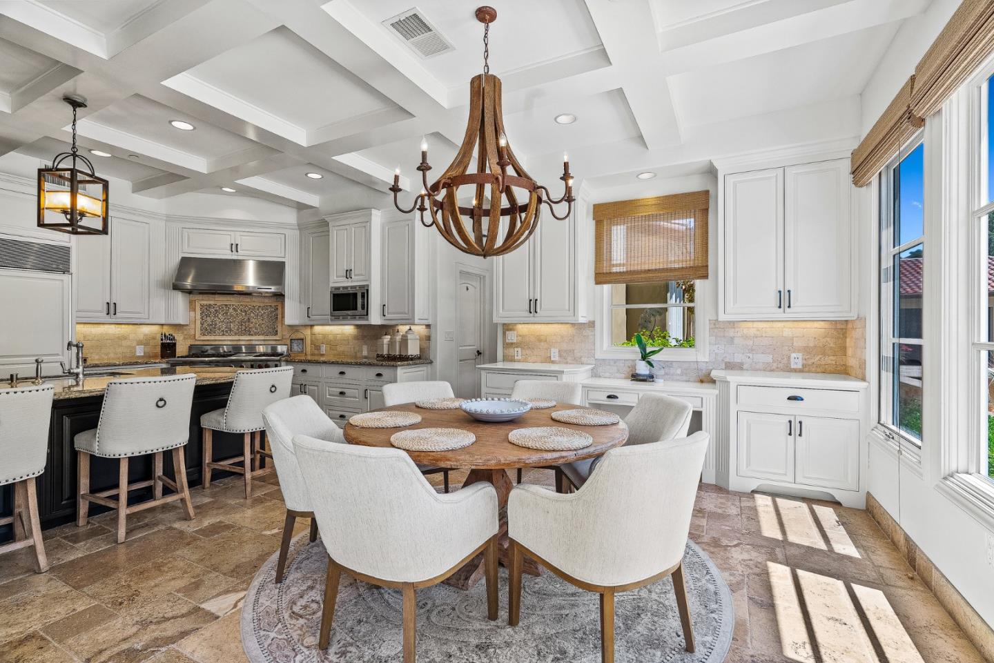 1405 Lakeview Court San Martin, CA 95046 - Photo 16 of 83 a view of a dining room with furniture window and wooden floor