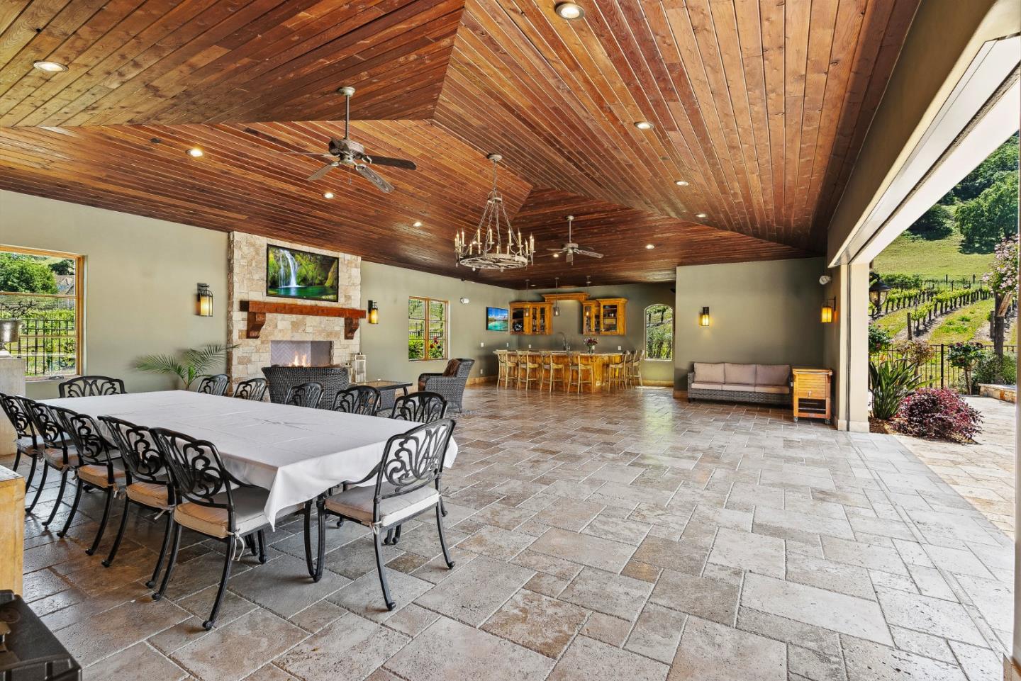 1405 Lakeview Court San Martin, CA 95046 - Photo 48 of 83 a view of a dining room with furniture window and outside view