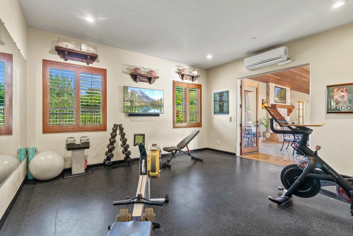 1405 Lakeview Court San Martin, CA 95046 - Photo 53 of 83 a view of a room with gym equipment