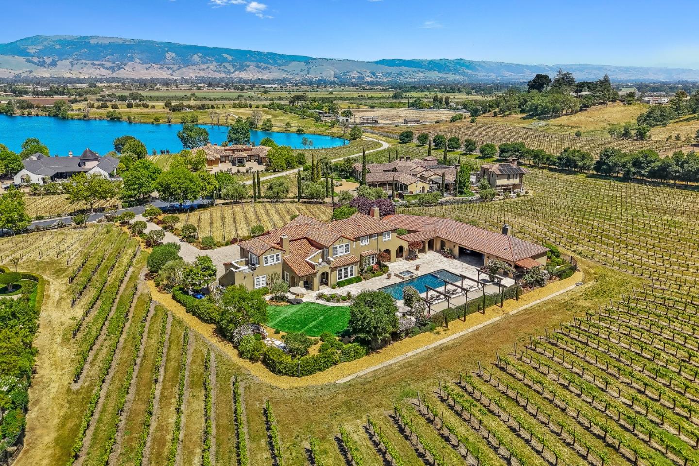 1405 Lakeview Court San Martin, CA 95046 - Photo 66 of 83 a view of a city with an ocean