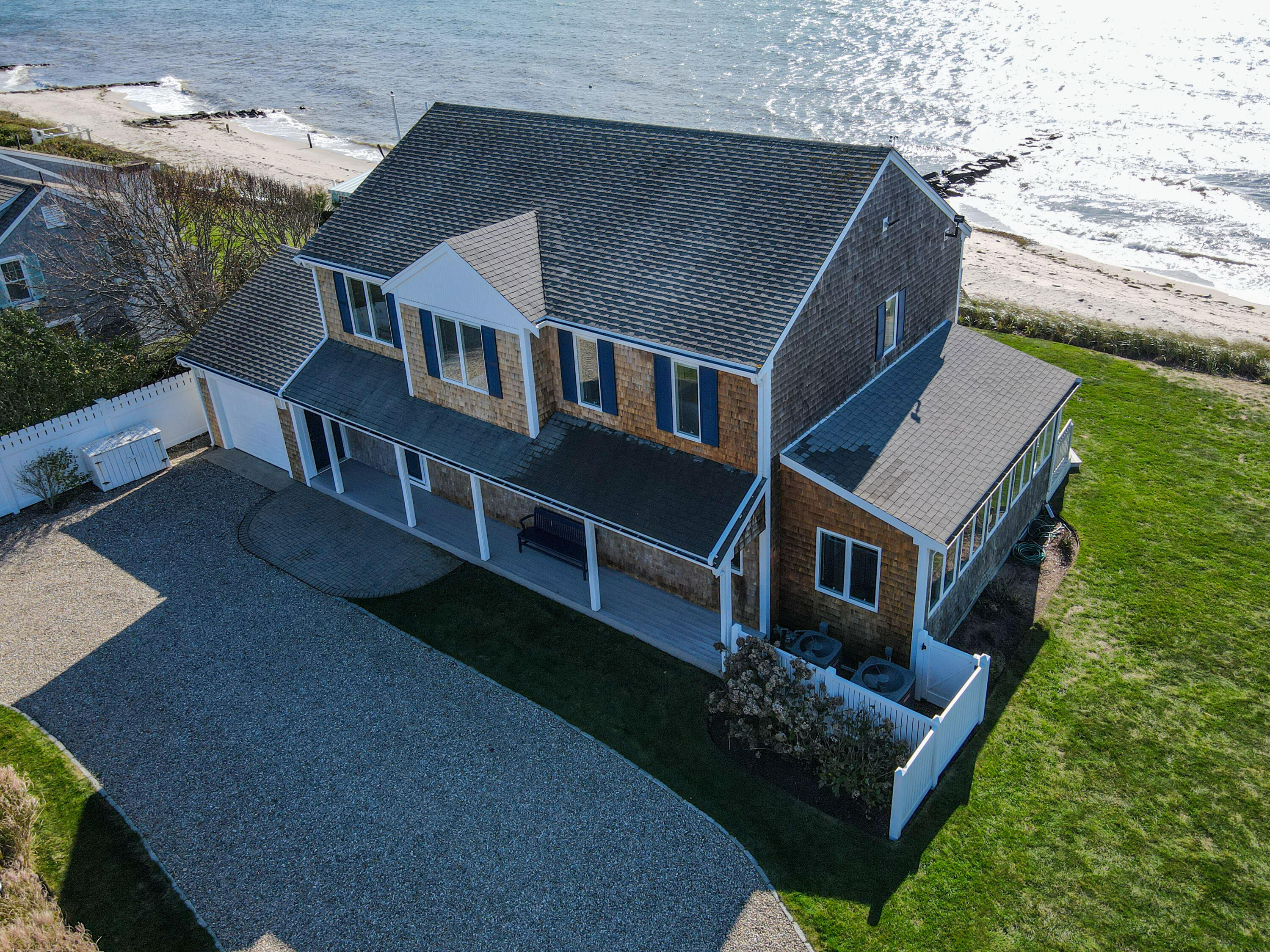 43 Shore Road West Harwich, MA 02671 - Photo 1 of 40 an aerial view of house with yard