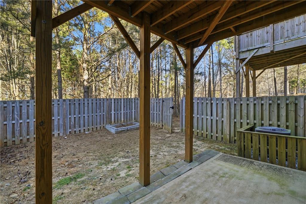 112 Spring Way Square Canton, GA 30114 - Photo 29 of 41 a view of backyard with green space