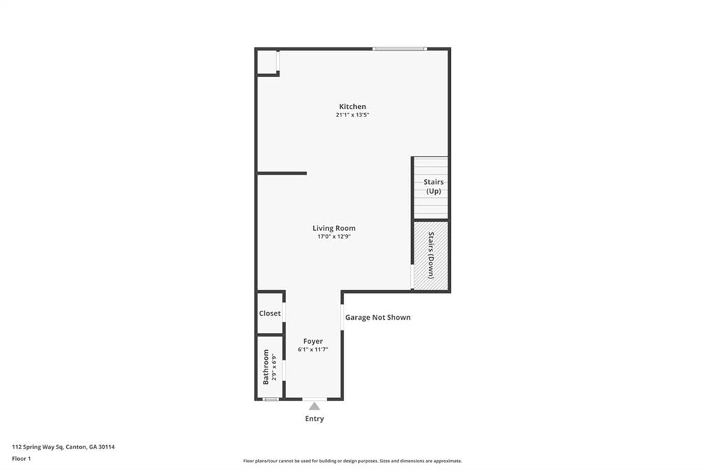 112 Spring Way Square Canton, GA 30114 - Photo 38 of 41 a picture of a floor plan
