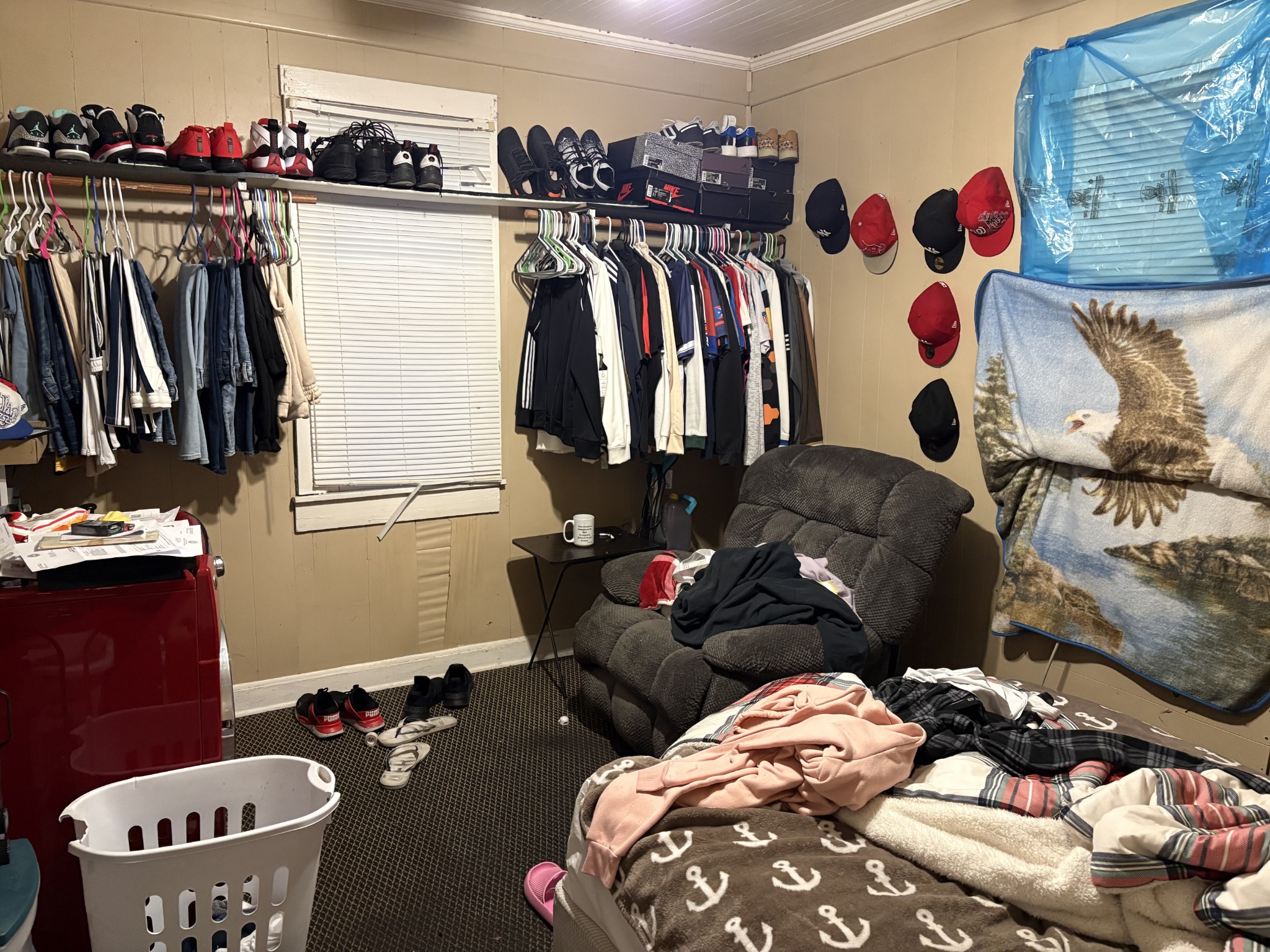 306 Jackson Street Smithville, TN 37166 - Photo 5 of 7 a bedroom with furniture and a closet