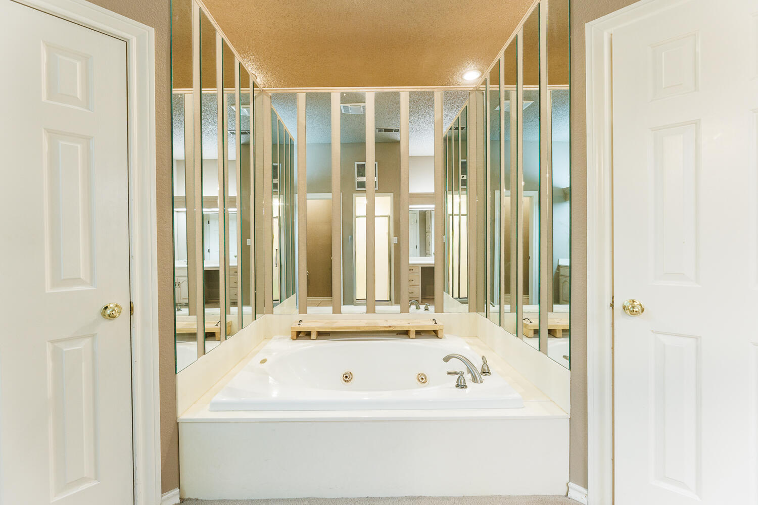 206 Collins Avenue Sundown, TX 79372 - Photo 37 of 82 a bathroom with a bathtub and a shower