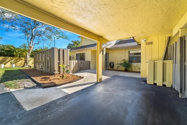 a view of outdoor space and porch