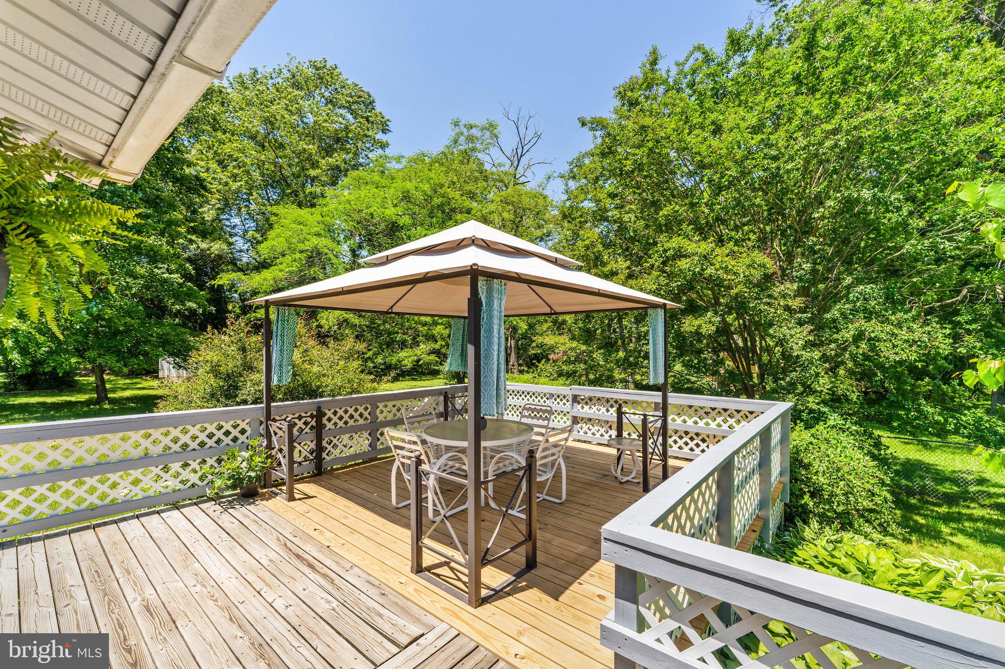 9636 Clarkes Road Bealeton, VA 22712 - Photo 53 of 88 Large rear deck