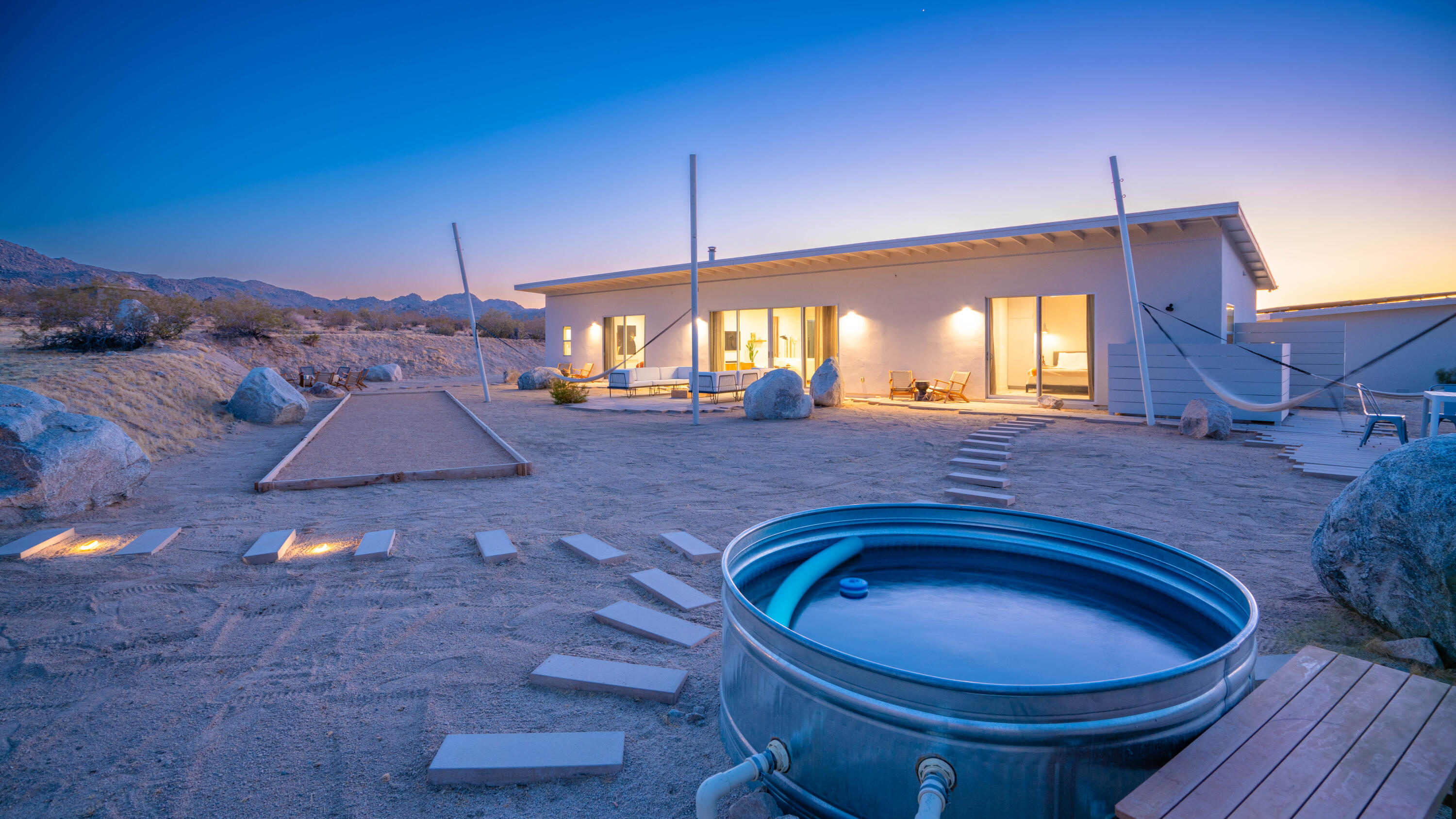 7245 Sun View Road Twentynine Palms, CA 92277 - Photo 9 of 56 7245 Sun View Twilight-12