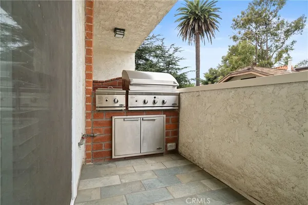 a view of a storage and utility room