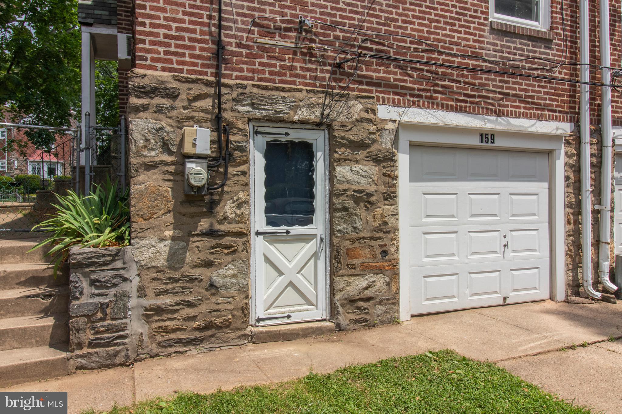 159 Green Valley Road Upper Darby, PA 19082 - Photo 30 of 31 Outside Exit from Basement