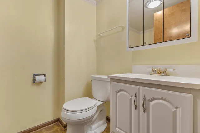 a bathroom with a sink and a toilet