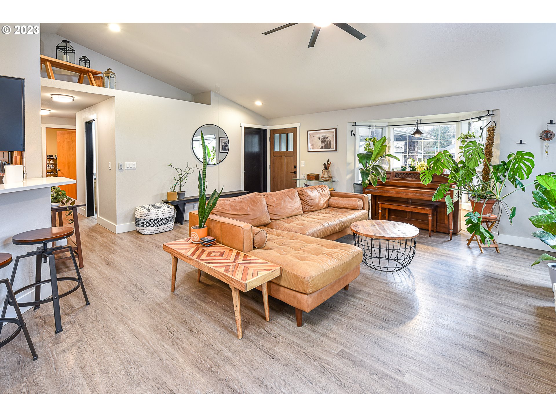5676 D Street Springfield, OR 97478 - Photo 7 of 29 a living room with furniture and a wooden floor