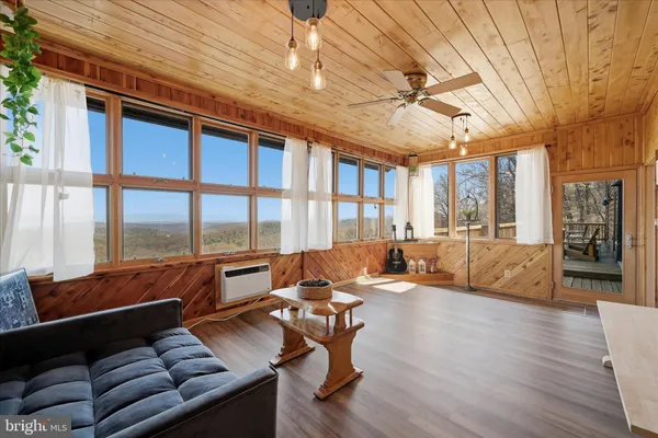 a bathroom with a tub and a sink