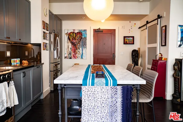 a room with furniture and a window