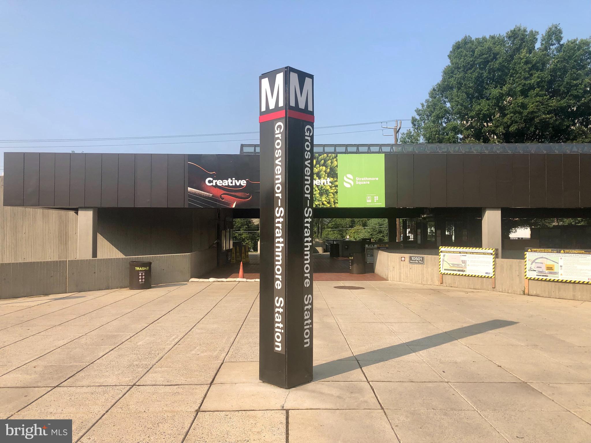 10700 Kings Riding Way, Unit T217 Rockville, MD 20852 - Photo 18 of 18 Grosvenor metro stop