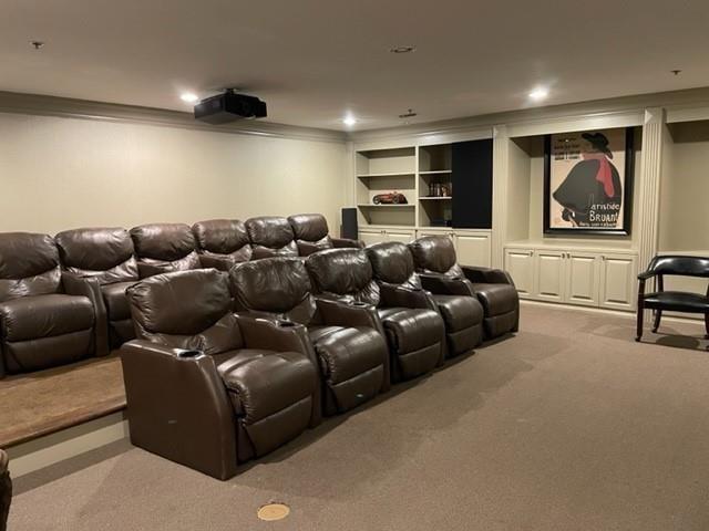 3334 Peachtree Road Northeast, Unit 1109 Atlanta, GA 30326 - Photo 27 of 27 a media room with lots of chairs and a projector