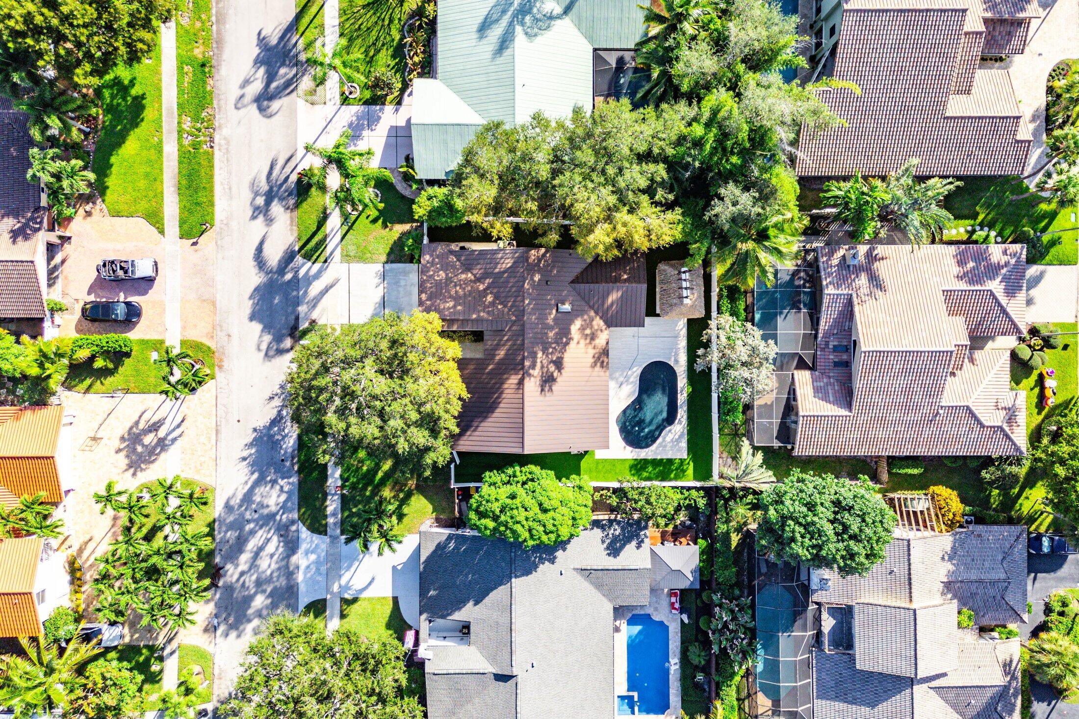 1380 Southwest 1st Street Boca Raton, FL 33486 - Photo 42 of 50 an aerial view of a house