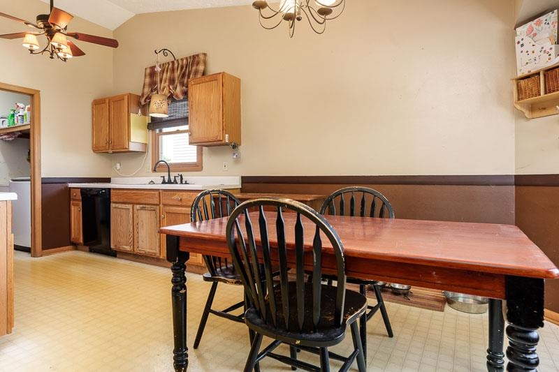 5406 Torque Road Loves Park, IL 61111 - Photo 18 of 40 a view of a dining room with furniture and wooden floor