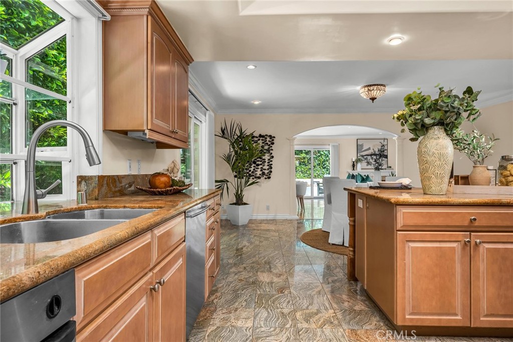 28084 Ella Road Rancho Palos Verdes, CA 90275 - Photo 14 of 38 a kitchen with sink and refrigerator