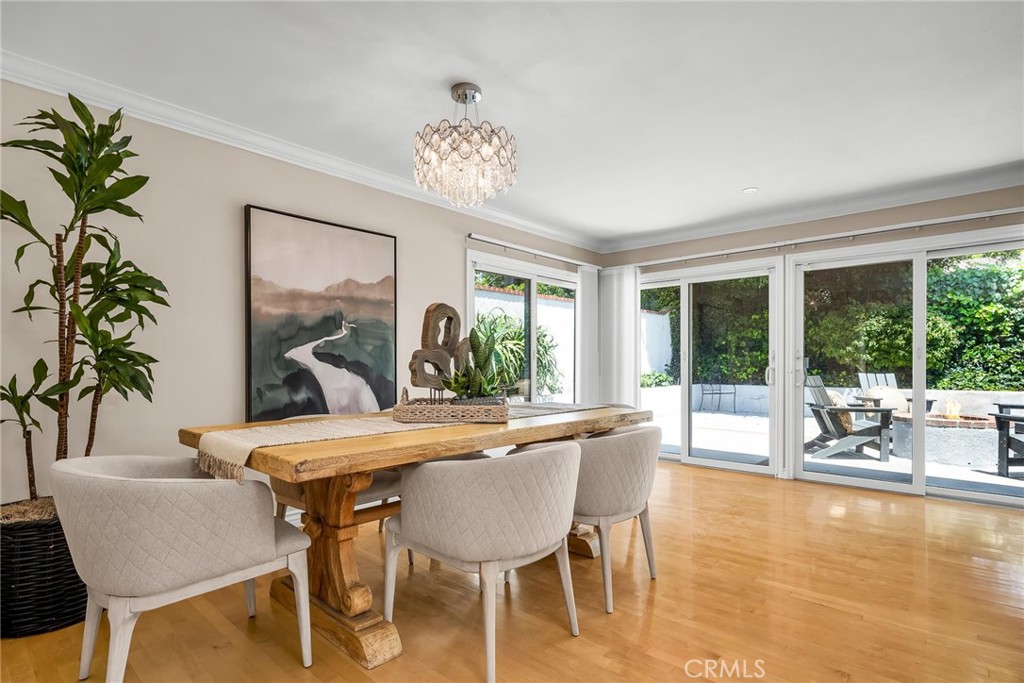 28084 Ella Road Rancho Palos Verdes, CA 90275 - Photo 8 of 38 a view of a dining room with furniture window and outside view