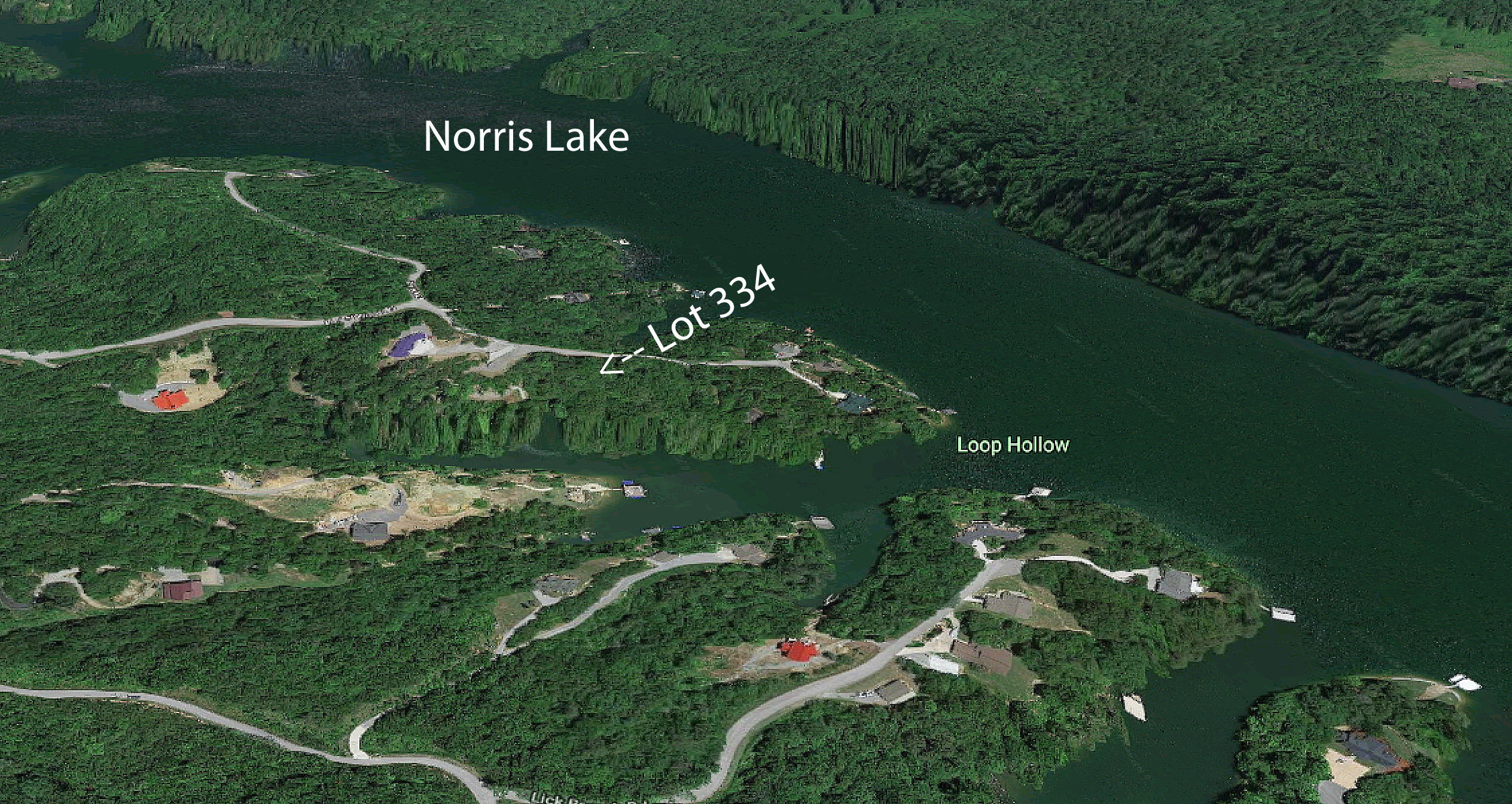 Lot 334 Shoreside Road New Tazewell, TN 37825 - Photo 3 of 28 Aerial view
