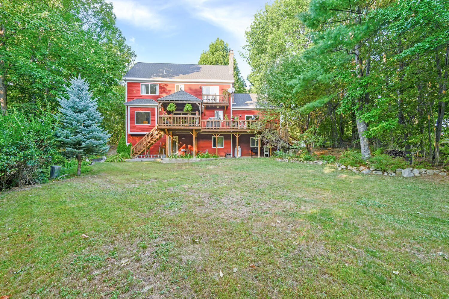 468 Webbs Mills Road Raymond, ME 04071 - Photo 40 of 47 Back of House