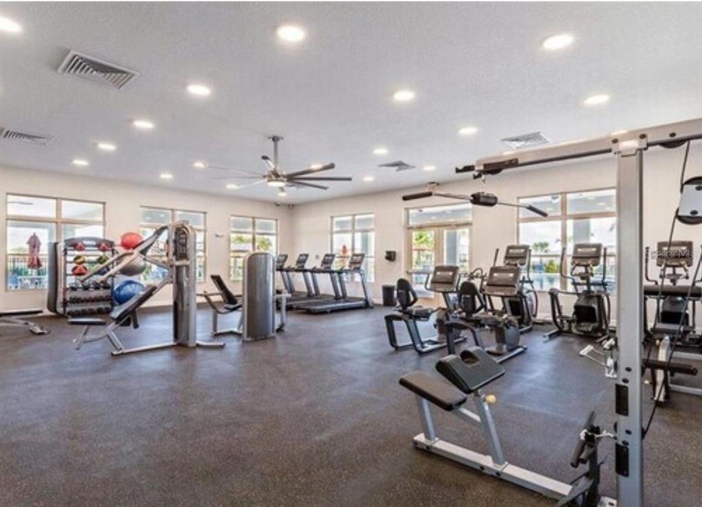 1729 Bull Hill Road Kissimmee, FL 34744 - Photo 31 of 34 a view of a room with gym equipment