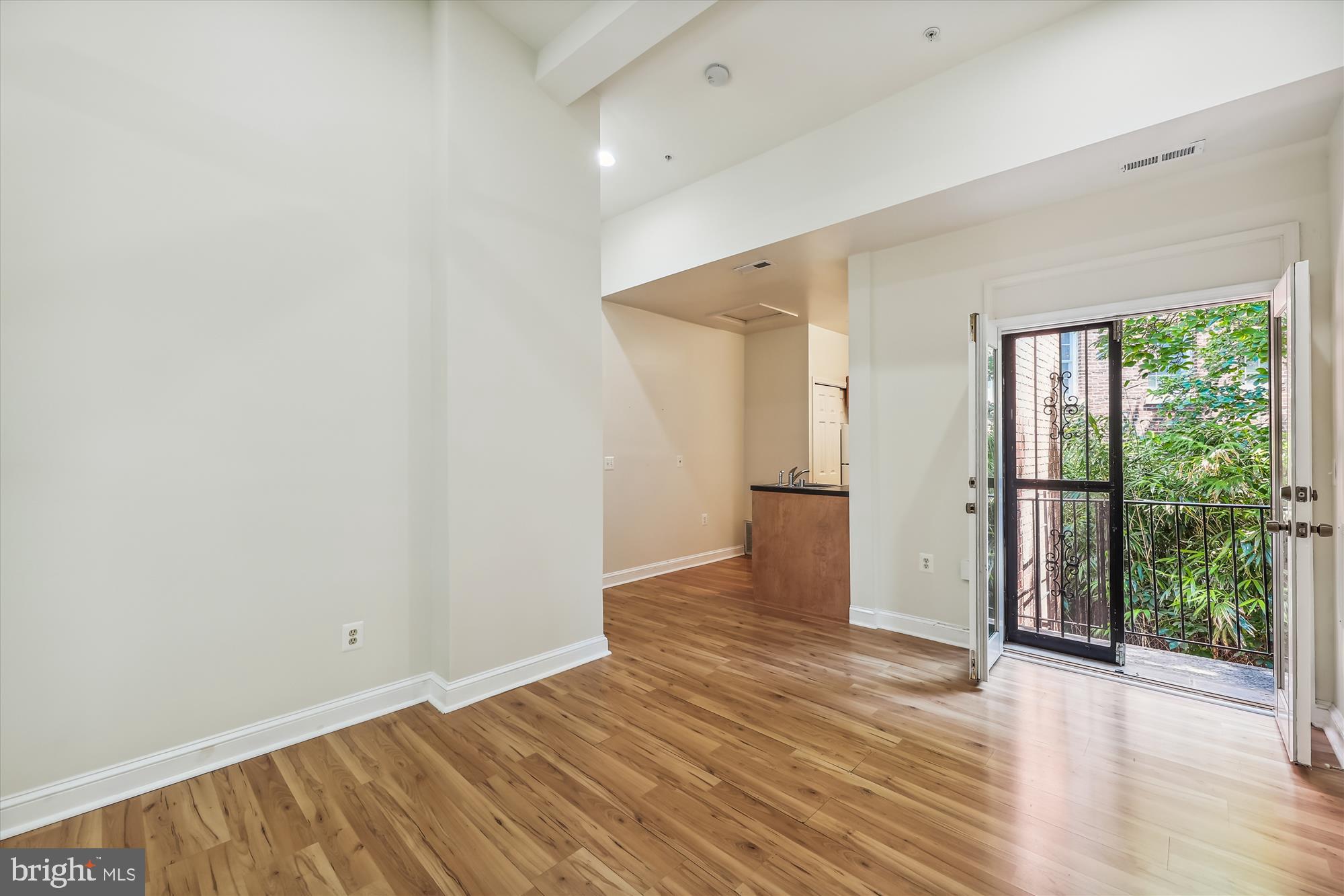 2303 17th Street Northwest, Unit 2 Washington, DC 20009 - Photo 7 of 65 French Doors open to Balcony with Tree Views!