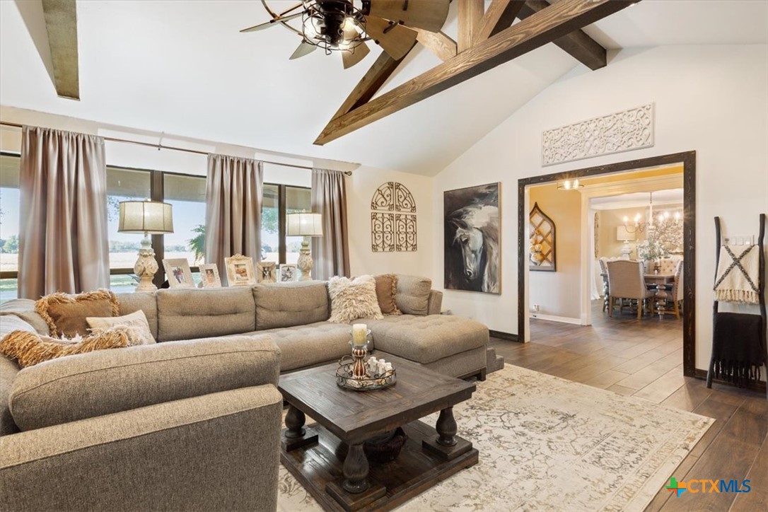 6409 3 Forks Road Belton, TX 76513 - Photo 14 of 40 a living room with furniture and a large window