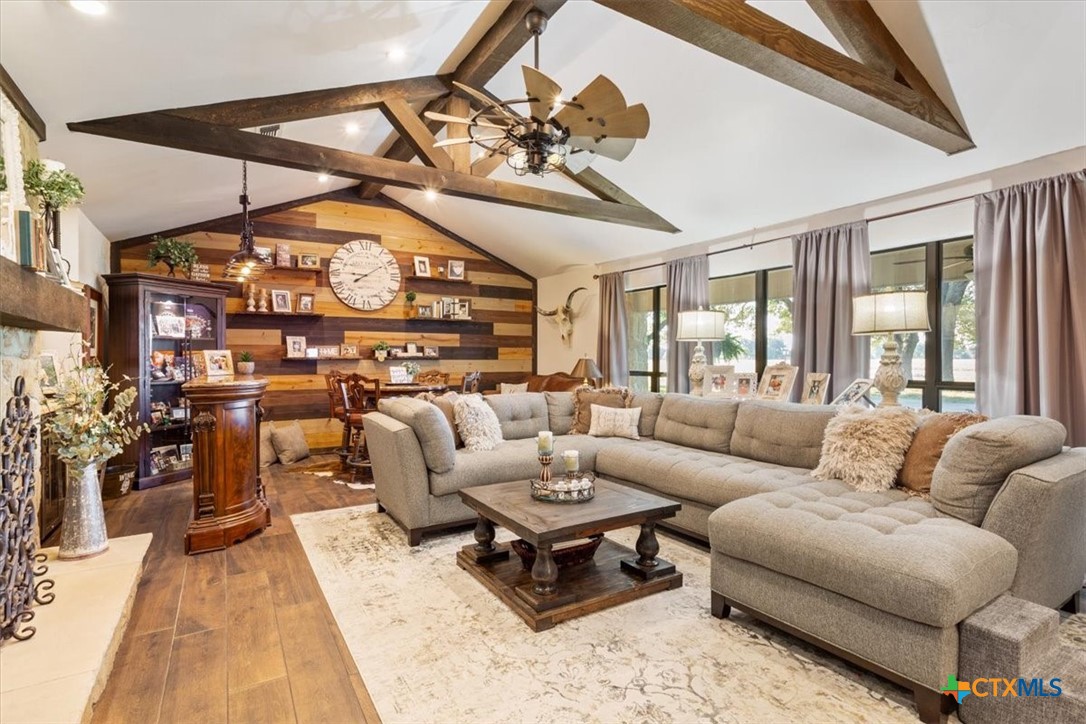 6409 3 Forks Road Belton, TX 76513 - Photo 15 of 40 a living room with furniture and a large window