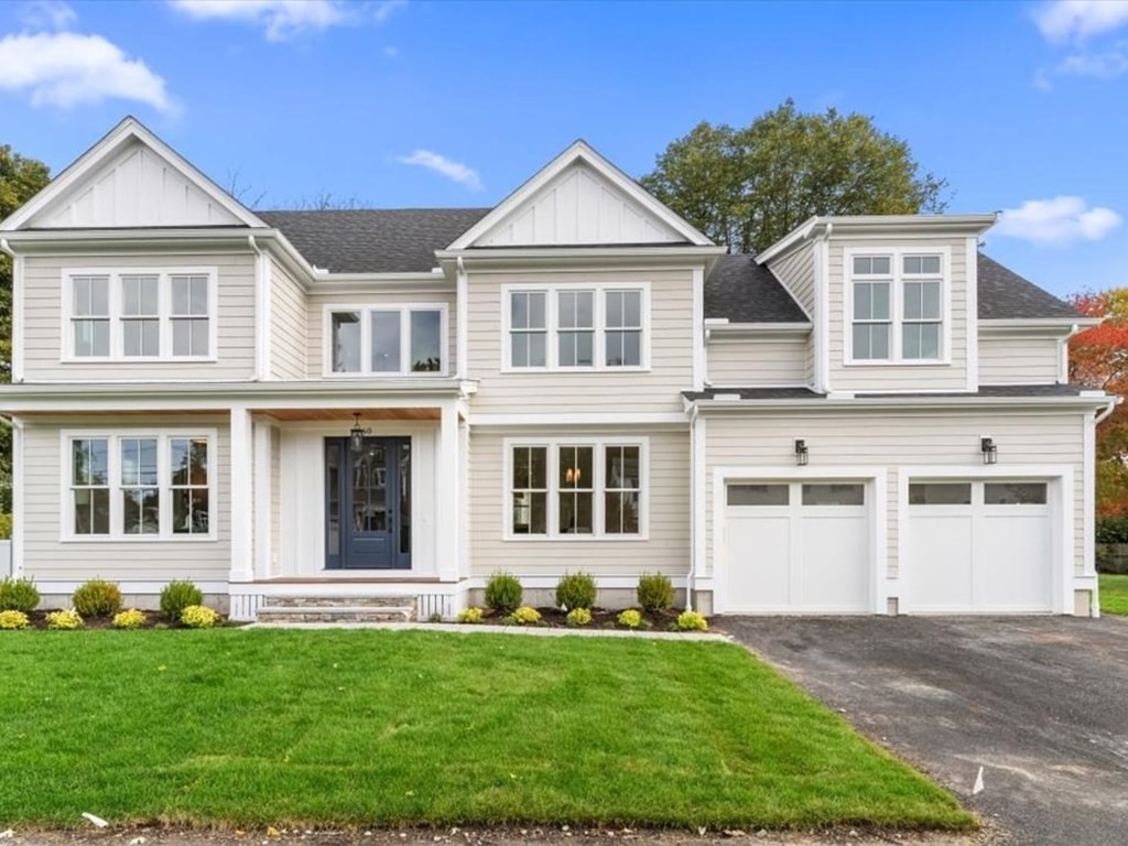 60 Whiting Way Needham, MA 02492 - Photo 1 of 1 a front view of a house with a yard