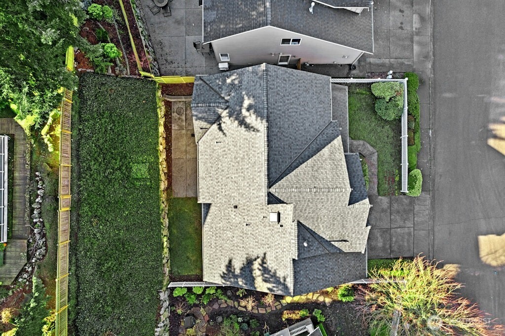 1807 Northeast 26th Place Renton, WA 98056 - Photo 34 of 38 an aerial view of a house with a yard