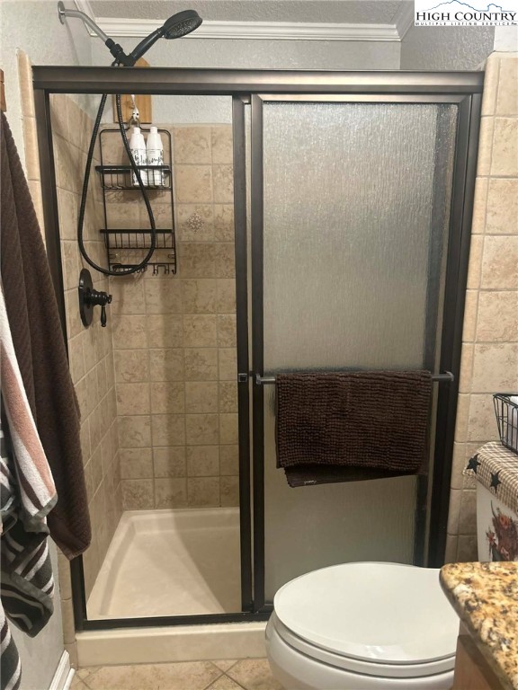 480 Fraser Road Sparta, NC 28675 - Photo 20 of 36 a bathroom with a toilet and a shower