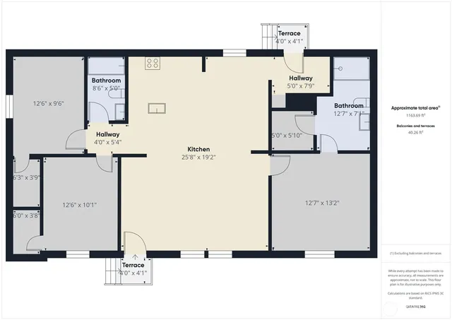 a picture of a room with a white wall and a white wall